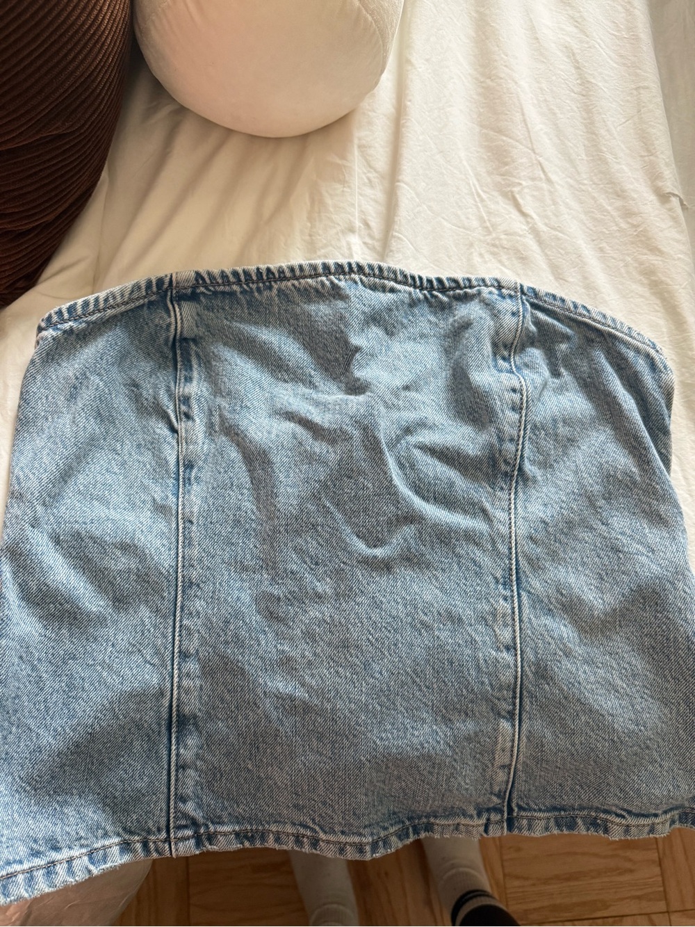 Classic Light Blue Denim Women’s Top